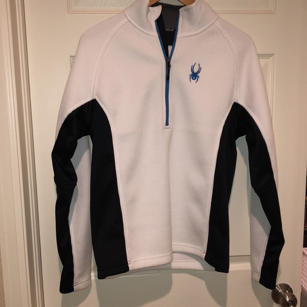 Men’s Spyder 1/4 Zip Pullover Sweater, Small